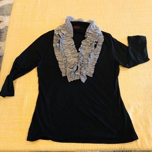 Ruffled blouse
